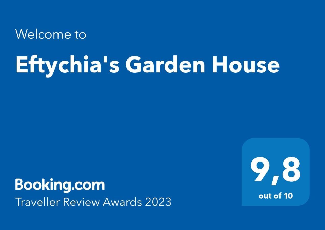 Eftychia'S Garden House Kompítsion Exterior foto